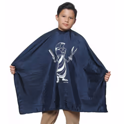 Mane Caper Boy's Kid's Cape (Blue/Mohawk)