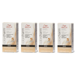 Wella Color Charm Permanent Liquid Haircolor - 6NN â pack of 4
