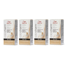 Wella Color Charm Permanent Liquid Haircolor - 3N â pack of 4