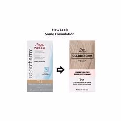 Wella Color Charm Permanent Liquid Hair Toner - Blondes - T11 Lightest Beige Blonde