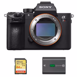 SONY A7R III Body + 64GB SD card + NP-FZ100 Battery