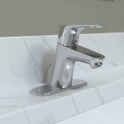 hansgrohe Focus Modern Upgrade Easy Clean 1Handle 1 5inch Tall Bathroom Sink Faucet in Chrome  04370000