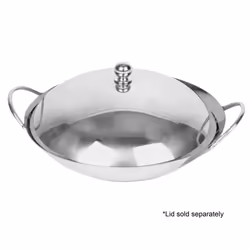 Thunder Group Stainless Steel Wok  8Inch