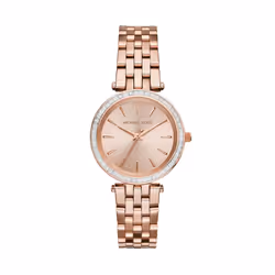 Michael Kors Womens Darci Rose gold-Tone Watch MK3366