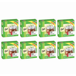 Ball Regular Mouth Lids for Glass Mason Jars  Used for Canning  Pickling  Juice  Jam  Jelly 12-Count  Pack of 8 (96-Lids Total)