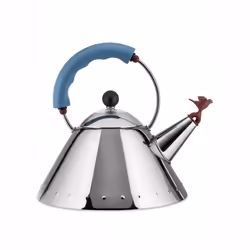 Alessi Kettle, 9 H x 85 W x 85 D, Blue