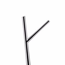 Alessi Dear Charlie Banana Holder in ChromePlated Zamak  Silver