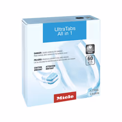 Miele 10245660 Dishwasher Tabs-20 per box 3X20 60 Count (Pack of 1) White