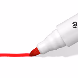 351 WP6 Lumocolor Whiteboard Marker Bullet Tip - Assorted Colours (Pack of 6)