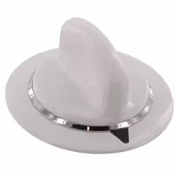 GE WE01X20374 Genuine OEM Timer Knob (White) for GE Dryers