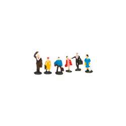 Bachmann Trains - FIGURES - WAITING PASSENGERS - HO Scale