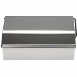 313868 Wall Mounted Kitchen Roll Holder - Matt Steel