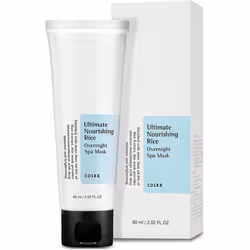 COSRX Ultimate Nourishing Rice Overnight Spa Mask, 60ml | Facial Moisturizer with Rice Extract and Niacinamide | Leave-on Fac ...