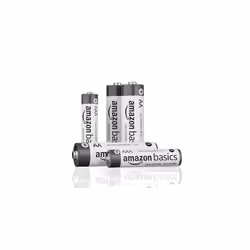 AA Alkaline Batteries, Industrial Double A, 5-Year Shelf Life, 40-Pack
