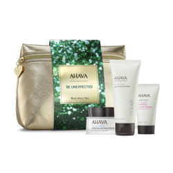AHAVA Mud about You Gift Set  Includes Essential Day Moisturizer 50ml  Purifying Mud Mask 100ml  and Mineral Hand Cream 40ml