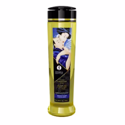 SHUNGA 0697309012195, Massage oil, 240 ml, Nourishing, Softening, Lavender, Lavender, Ingredients (I.N.C.I.) : Sweet Almond O ...