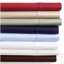 Lauren Ralph Lauren Queen Size Dunham Sateen 4 Piece Sheet Set 100% Cotton - White