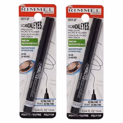 Pack of 2 Rimmel London Scandal Eyes Precision Micro Eyeliner Black 001