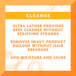 Cantu Moisturizing Cream Shampoo with Shea Butter  13.5 fl oz