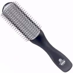Kent KFM2 Gel Styling Hair Brush for Men - 9 Row Mens Hair Brush with Ionic Anti Static Bristles Great for a Daily Mens Styli ...