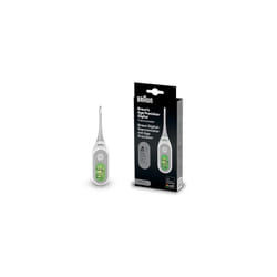 Age Precision Digital thermometer | For Accurate Temperate Measurement | Stick for Multi-Site Usage, Orally, Rectally or Underarm | Suitable for