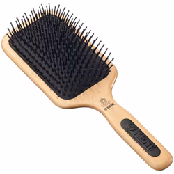Kent PF17 Large Cushion Paddle Brush Taming Fine Pins Hair - Detangling Long Thick Curly Hair Scalp Massager Growth Stim ...