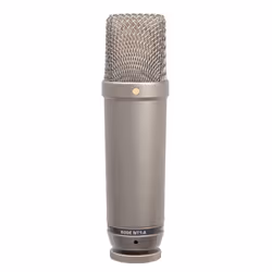 RØDE NT1-A, Stage/performance microphone, 20 - 20000 Hz, Cardioid, Wired, Gold, 50 mm