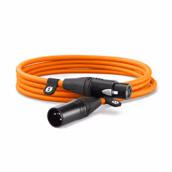 RØDE XLR3M-O, XLR, Male, XLR, Female, 3 m, Orange