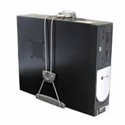 Ergotron Universal CPU Holder, Desk-mounted CPU holder, 22.7 kg, Grey, 45.7 cm, 21.6 cm, 1 kg