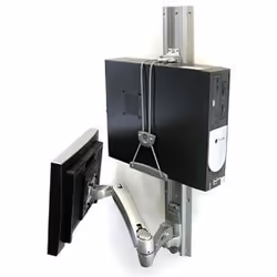 Ergotron Universal CPU Holder Desk-mounted CPU holder Grey