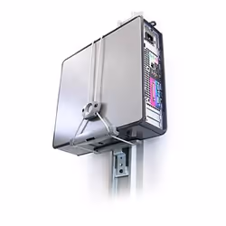 Ergotron Universal CPU Holder Desk-mounted CPU holder Grey - Additional view 4