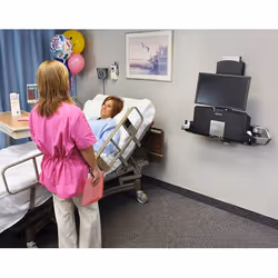 Ergotron StyleView Sit-Stand Combo Arm with Worksurface 61 cm (24") Wall - Additional view 7