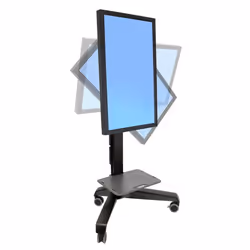Ergotron Neo-Flex Mobile MediaCenter LD Black Flat panel Multimedia cart - Additional view 6