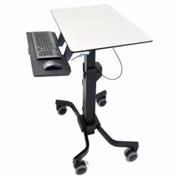 Ergotron TeachWell Mobile Digital Workspace, Multimedia cart, Graphite, Grey, Metal, 17.5 kg, UL, 51 cm