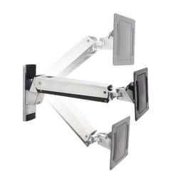 Ergotron Interactive Arm, VHD 152.4 cm (60") Wall Aluminium, Black