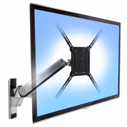 Ergotron Interactive Arm, VHD 152.4 cm (60") Wall Aluminium, Black - Additional view 4