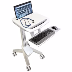 Ergotron StyleView EMR Laptop Cart White Multimedia cart