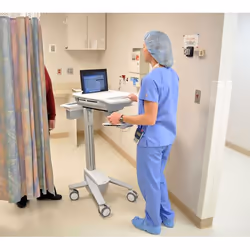 Ergotron StyleView EMR Laptop Cart White Multimedia cart
