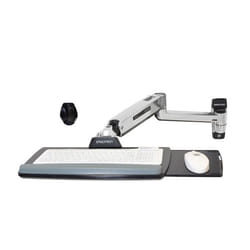 Ergotron LX Sit-Stand Wall Mount Keyboard Arm Stainless steel