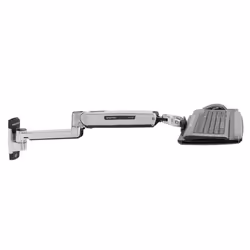 Ergotron LX Sit-Stand Wall Mount Keyboard Arm Stainless steel
