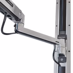 Ergotron LX Sit-Stand Wall Mount Keyboard Arm Stainless steel