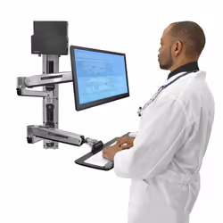 Ergotron 45-359-026 monitor mount / stand 106.7 cm (42") Wall Silver - Additional view 6