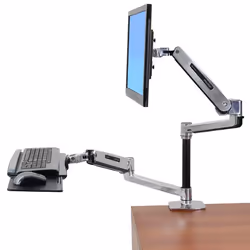 Ergotron LX Series 45-360-026 monitor mount / stand Desk Metallic - Additional view 5