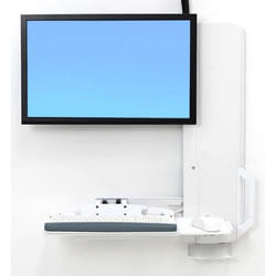 Ergotron 61-081-062 monitor mount / stand 61 cm (24") Wall White