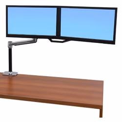 Ergotron LX Series LX HD Sit-Stand 116.8 cm (46") Desk Aluminium - Additional view 5