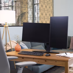 Ergotron Neo Flex Dual Monitor Lift Stand 62.2 cm (24.5") Desk Black - Additional view 4