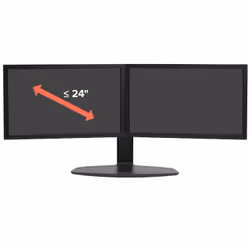 Ergotron Neo Flex Dual Monitor Lift Stand 62.2 cm (24.5") Desk Black - Additional view 5