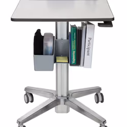 Ergotron 97-926-064 multimedia cart accessory Grey Plastic Basket
