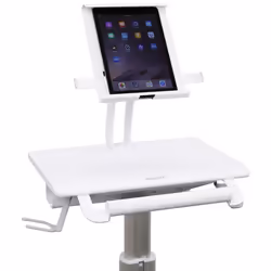 Ergotron StyleView Tablet Cart, SV10 Aluminium, White Multimedia cart - Additional view 4