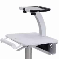 Ergotron StyleView Tablet Cart, SV10 Aluminium, White Multimedia cart - Additional view 5